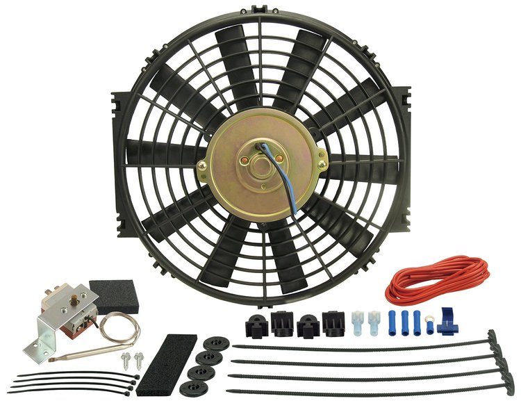 Straight Blade Electric Fan 12" Diameter