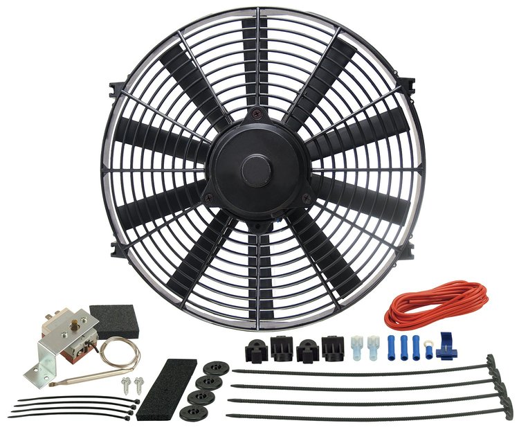 Straight Blade Electric Fan 14" Diameter