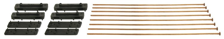 Electric Fan Mounting Kit Metal Rods