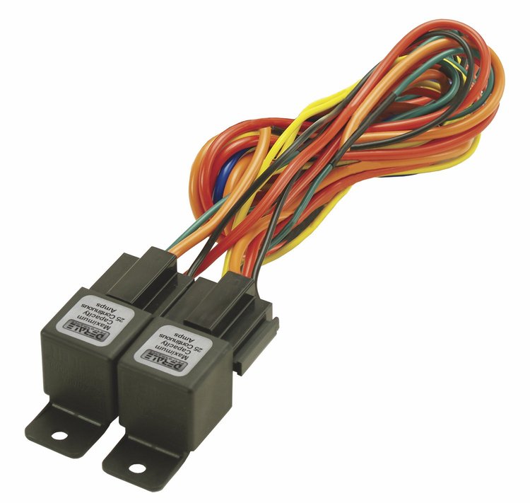 Dual Fan Relay & Harness Kit 40/60 Amp Heavy Duty Relay