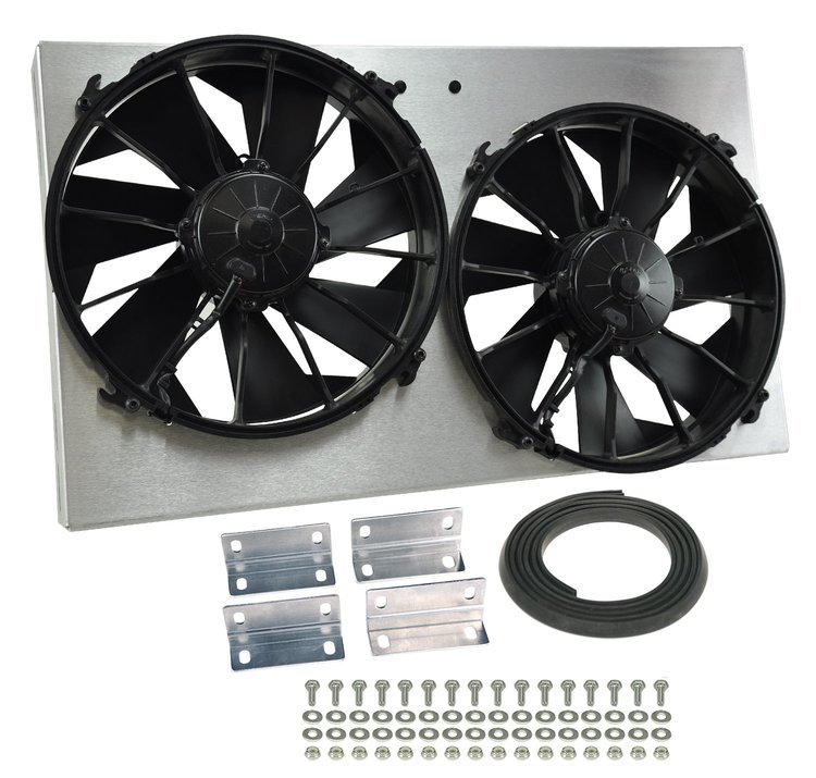 High-Output Dual Fan Assembly CFM: 4000