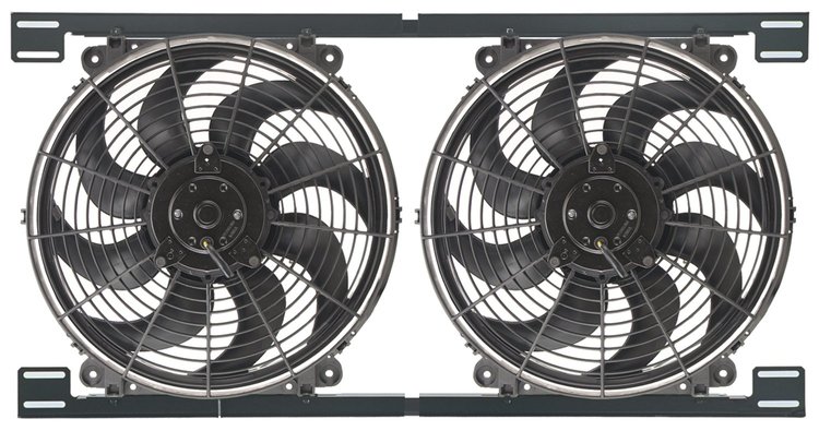 14" Dual Tornado Electric Fans 2700 CFM