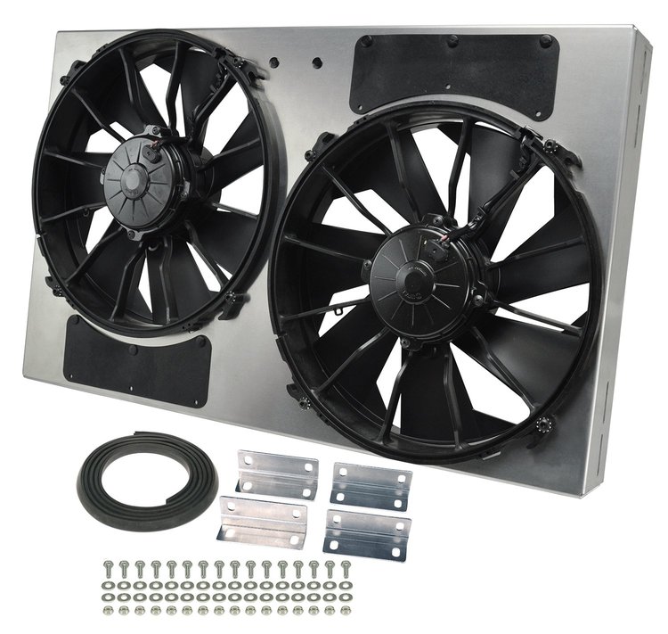 High-Output Dual Fan Assembly CFM: 4000