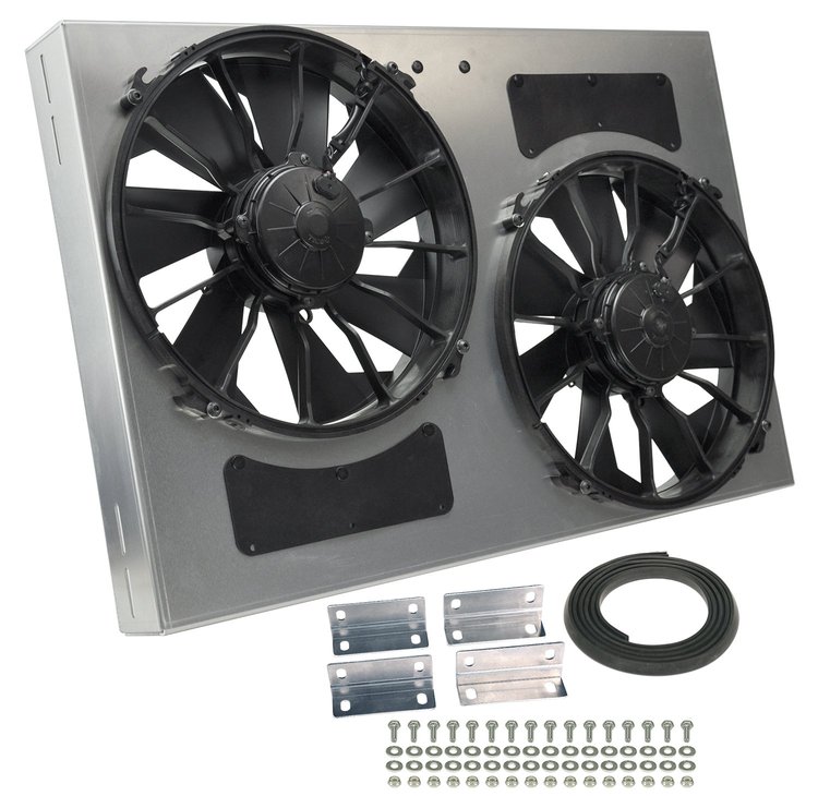 High-Output Dual Fan Assembly CFM: 4000
