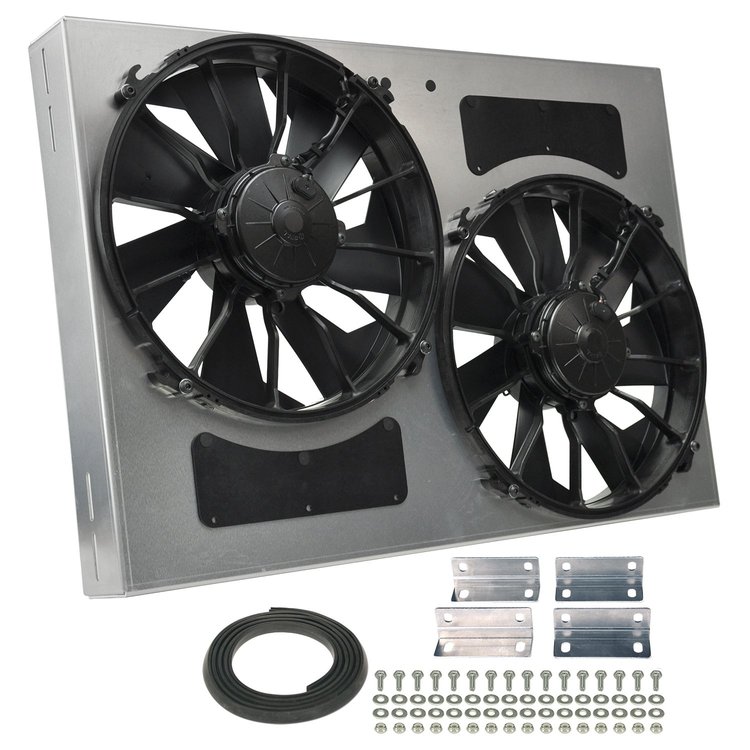 High-Output Dual Fan Assembly CFM: 4000