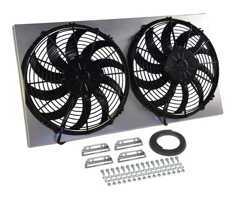 DUAL FAN SHROUD ASSEMBLY