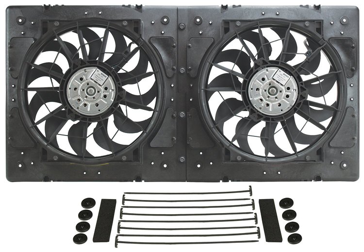 High-Output Dual Fan Assembly CFM: 4000