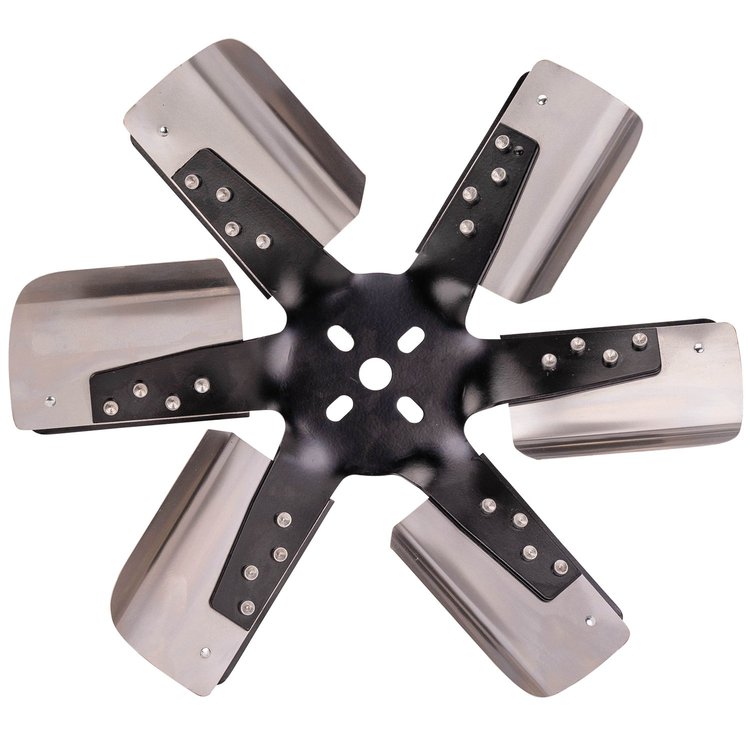 Heavy Duty Flex Fan Diameter: 14-3/4"