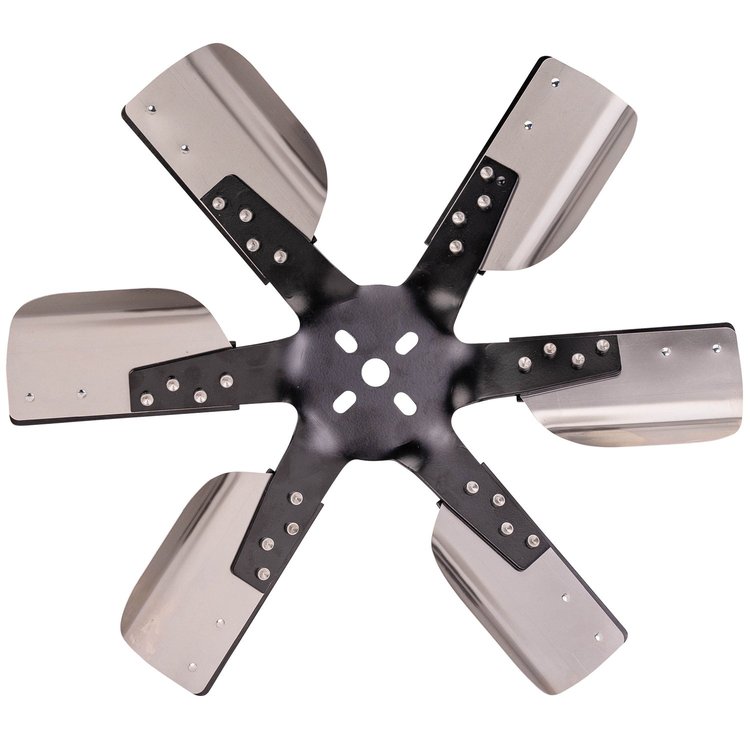 Heavy Duty Flex Fan Diameter: 17-1/4"