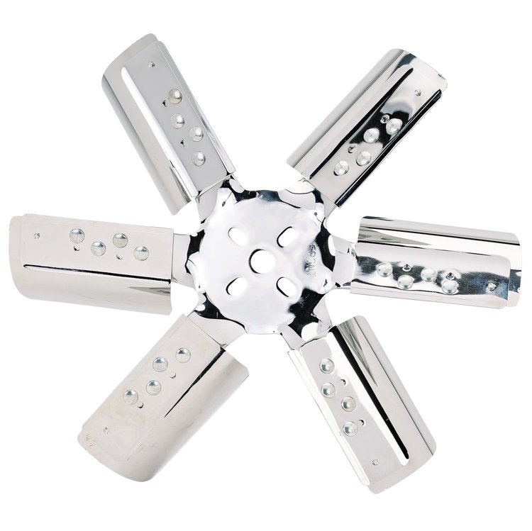 Heavy Duty Flex Fan Diameter: 14-3/4"