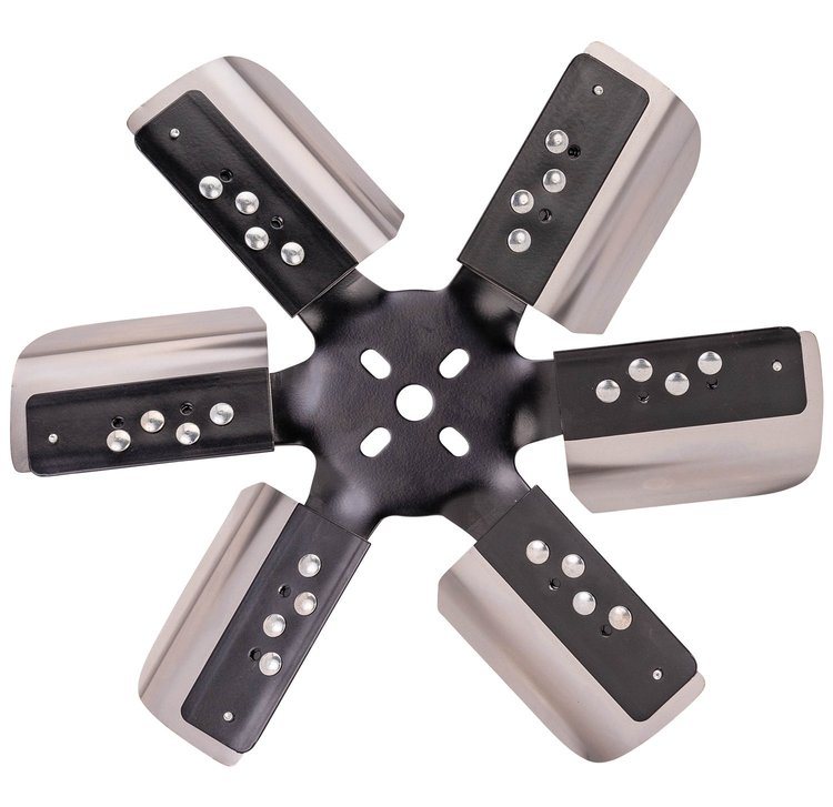 Heavy Duty Flex Fan Diameter: 14-3/4"