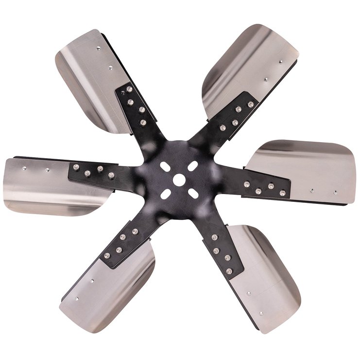 Heavy Duty Flex Fan Diameter: 18-1/4"