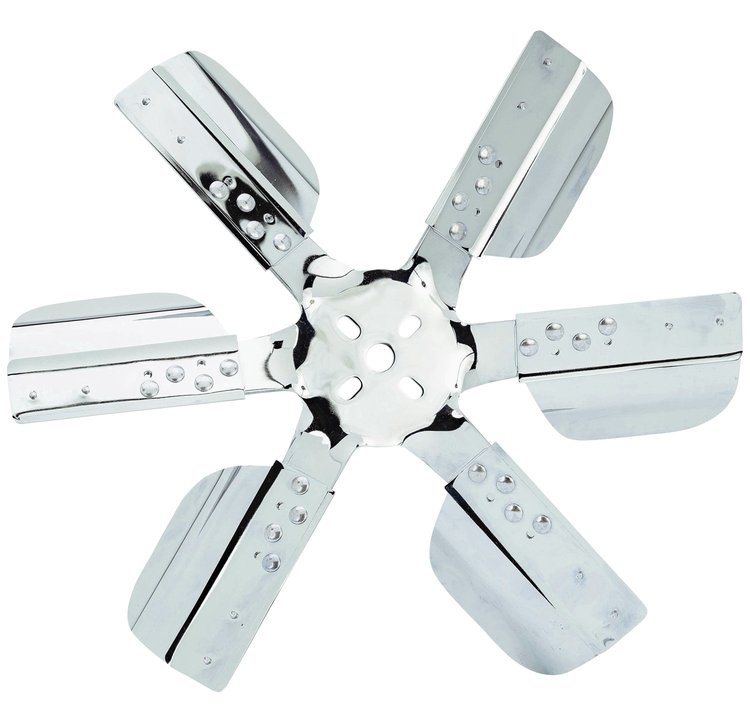 Heavy Duty Flex Fan Diameter: 17-1/4"