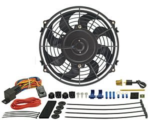 Curved Blade Electric Fan 9" Diameter