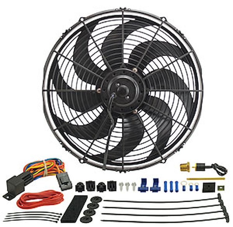 Curved Blade Electric Fan 16" Diameter