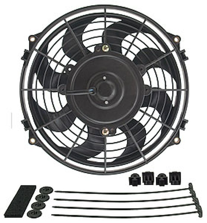 Curved Blade Electric Fan 9" Diameter