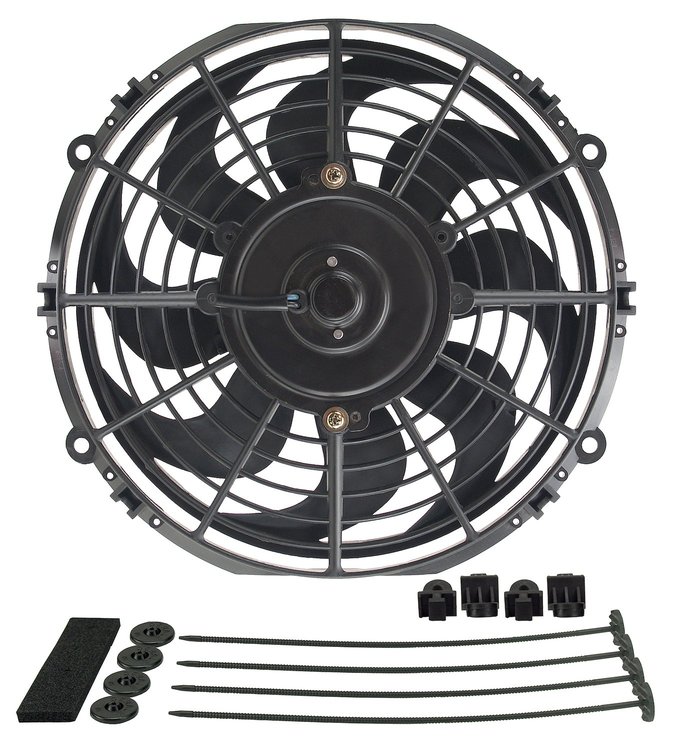 Curved Blade Electric Fan 10" Diameter