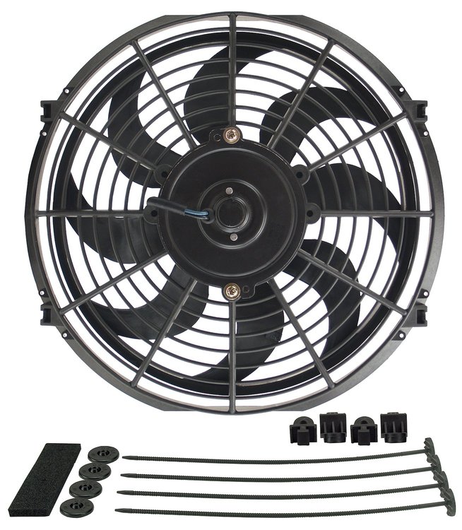 Curved Blade Electric Fan 12" Diameter