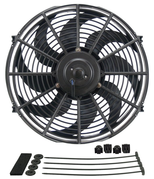 Curved Blade Electric Fan 14" Diameter