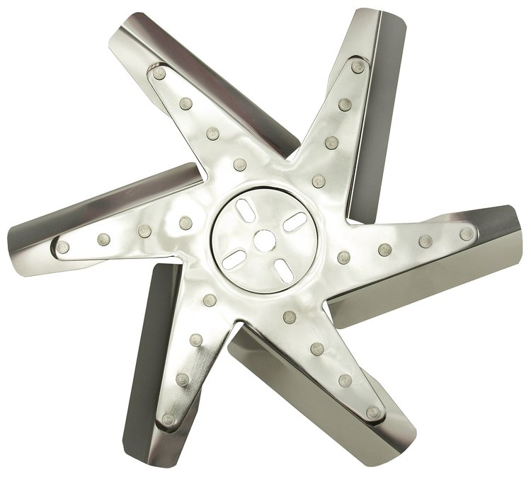 15IN HP SS Flex Fan Chrome Spider Rev Rotation