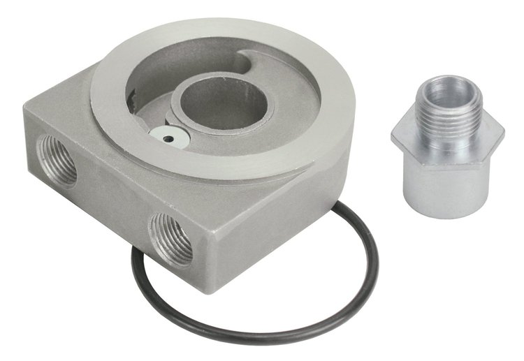 Low Profile Sandwich Adapter with Pressure Relief 13/16" -16