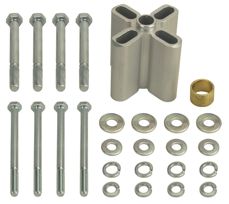 Universal Fan Spacer Length: 2.25"
