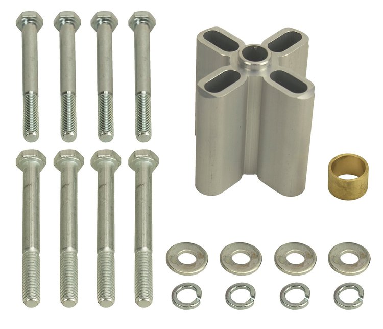 Universal Fan Spacer Length: 2.5"