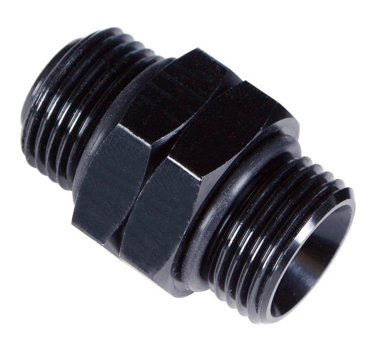 Aluminum Coupler Fitting -10AN x -10AN 7/8"-14 O-ring