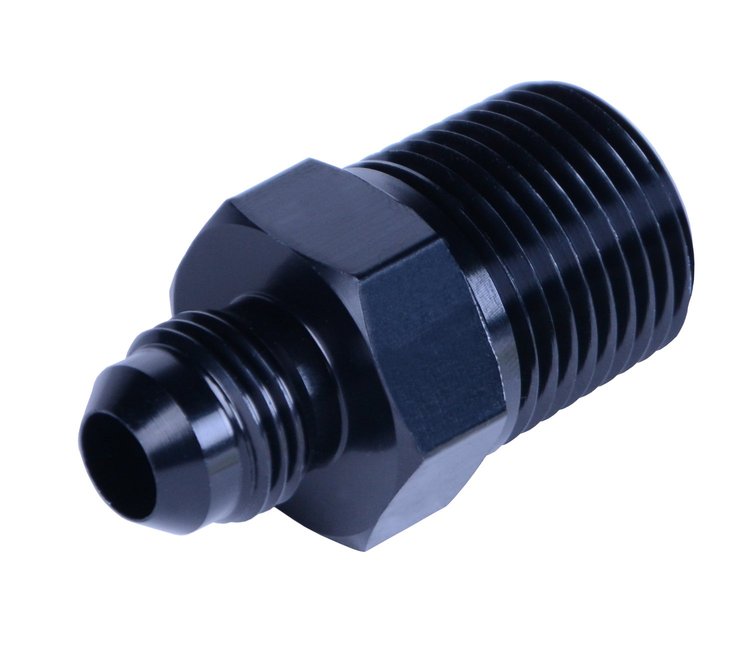 59306 Straight AN to NPT Adapter Fitting [1/2 in. NPT x -6 AN Male]