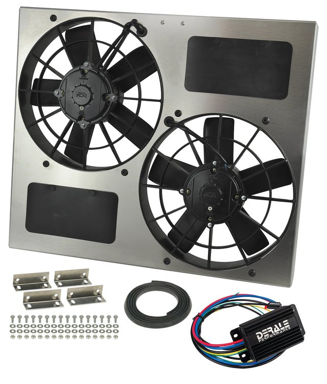High-Output Dual Fan Assembly With PWM Controller