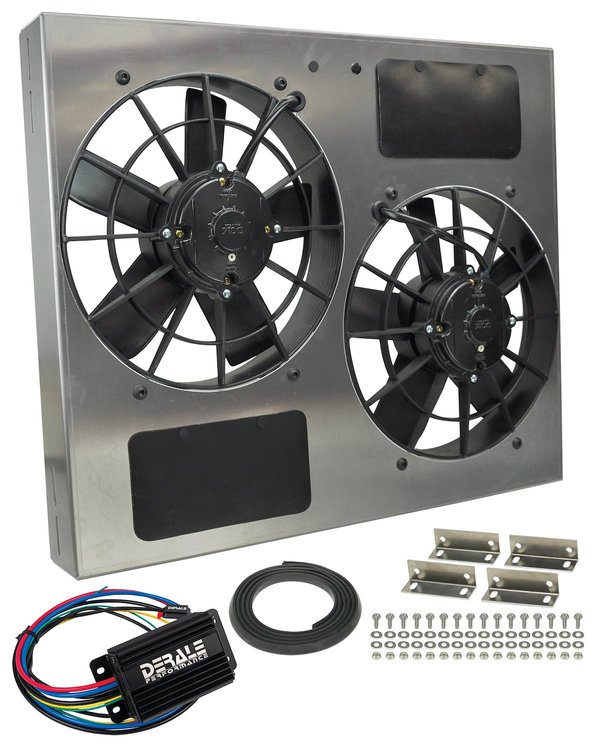 High-Output Dual Fan Assembly With PWM Controller