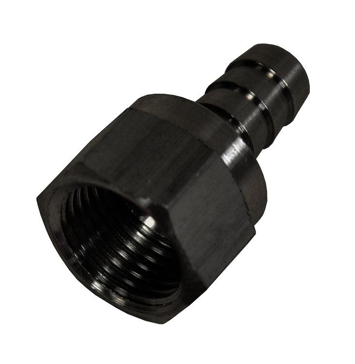 Barb Swivel Fitting -8AN Female x 3/8 Barb