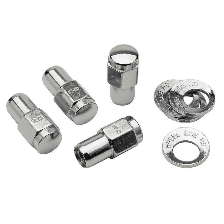 .800 Shank 1/2" x 20 RH, 5 x 4.5, 4.75, 5 Bolt Circle w/ Offset Hole Washers