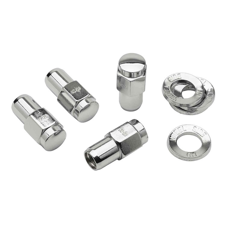 27780-4 0.800 1/2 in. x 20 RH, 5 x 4.50, 4.75, 5 Bolt Circle w/ Center Hole Washers