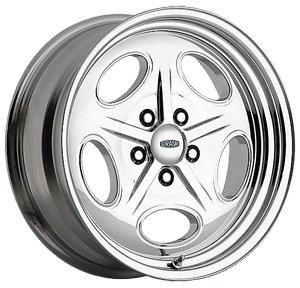 Chrome Bonneville 391 Series Wheel Size: 15" x 7"
