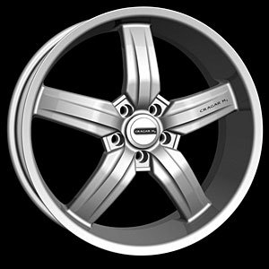 Series 701S-Hyper Silver Finish Size: 20" x 9"