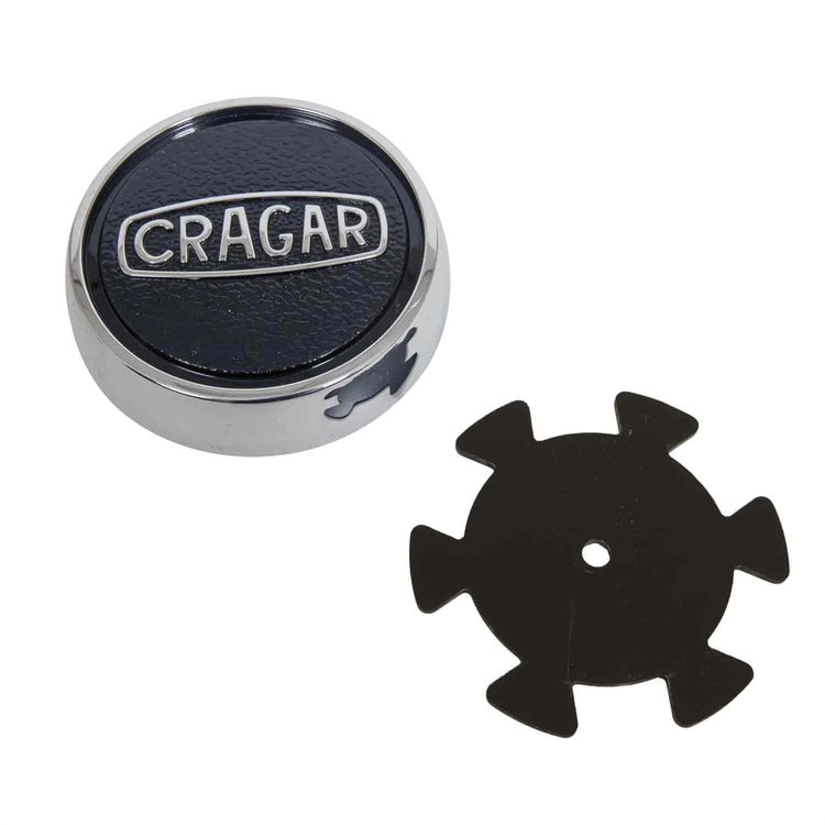 Magnum 510 Series Center Cap - Black/Chrome