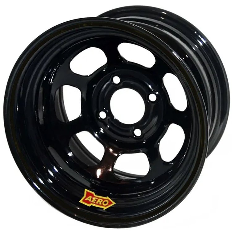 30 Series 13" x 8" Black Roll-Formed Race Wheel