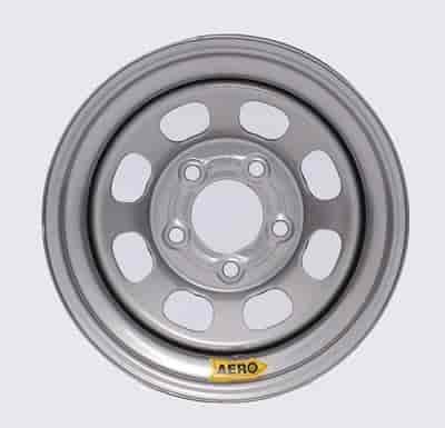 50 Series 15" x 7" Silver Roll-Formed Race Wheel