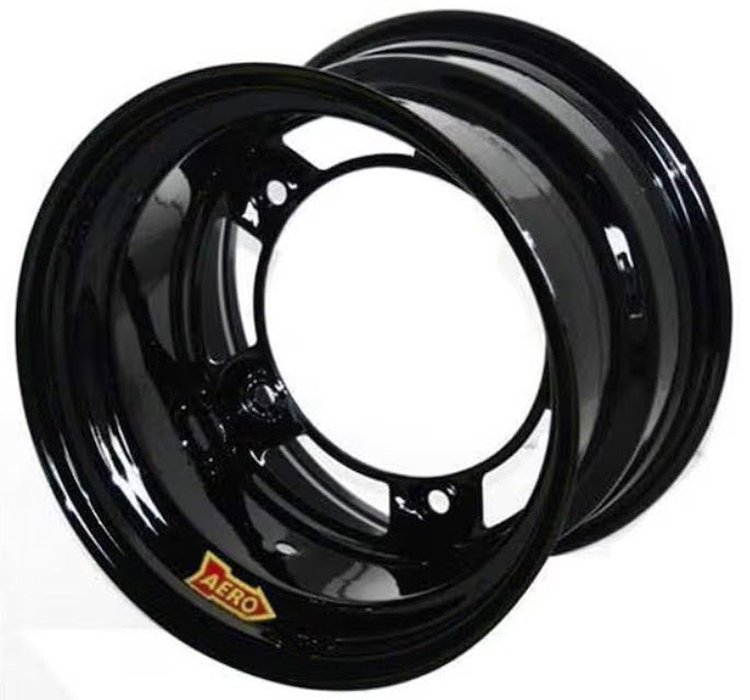 51 Series 15" x 10" Black Spun-Formed Race Wheel