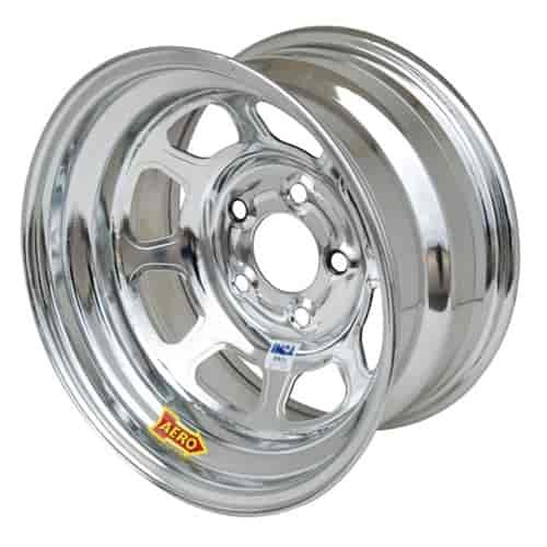 52 Series 15" x 8" Chrome IMCA-Approved Roll-Formed Race Wheel
