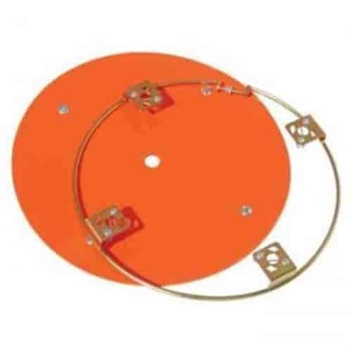 Non-Beadlock 15 inch Mud Cover Kit - Orange