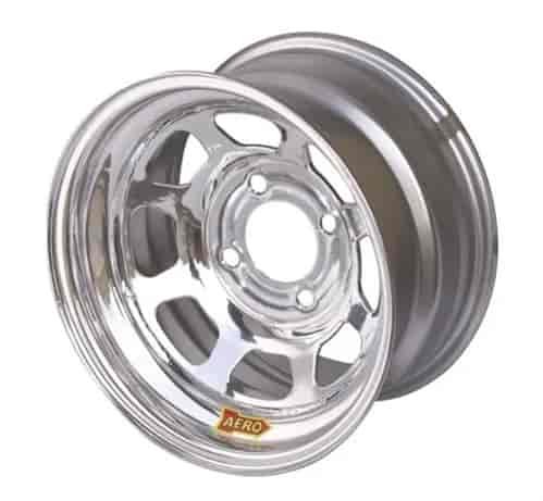 Aero Wheels 55 Series 15" x 8" AEROBrite Chrome Roll-Formed Race Wheels