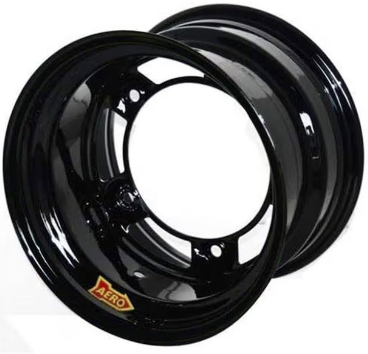 58 Series 15" x 8" Black Roll-Formed Race Wheel