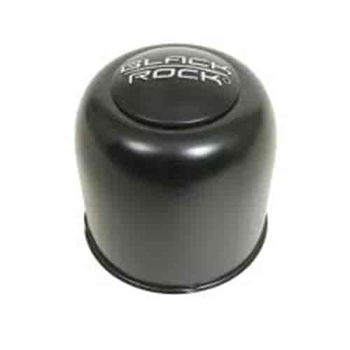 Steel Push Through Center Cap (New Style) Black