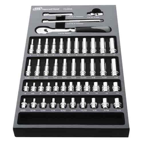 47-Piece 1/4 in. Drive SAE/Metric Master Socket and Accessory Set