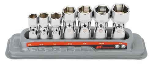 7-Piece Universal Joint SAE Socket Set