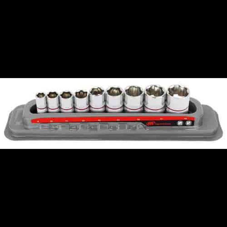 9-Piece Tech Solutions Non-Slip Metric Socket Set