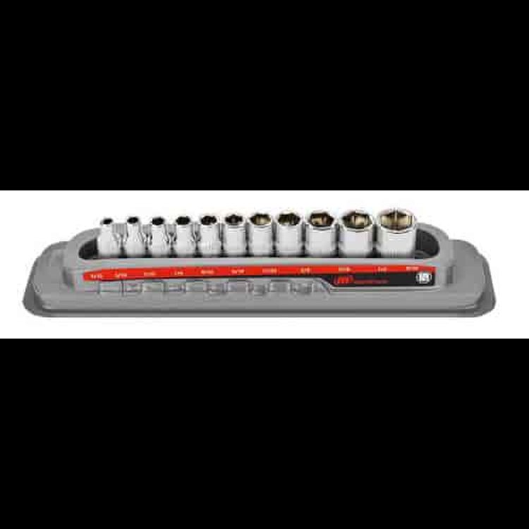 11-Piece 1/4 in. Drive Shallow SAE Socket Set