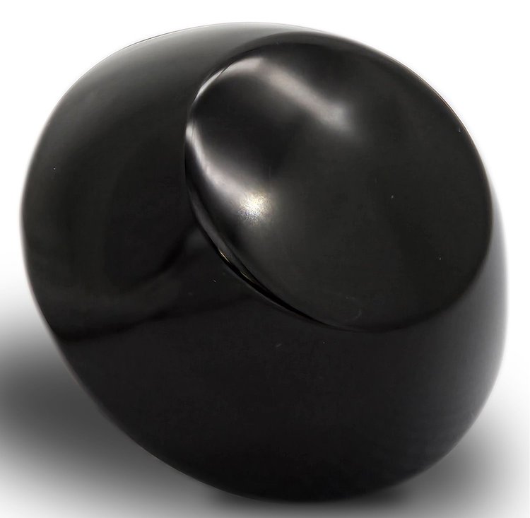 CS-CAP03A Wheel Center Cap [Spindle Mount, Black Anodized]